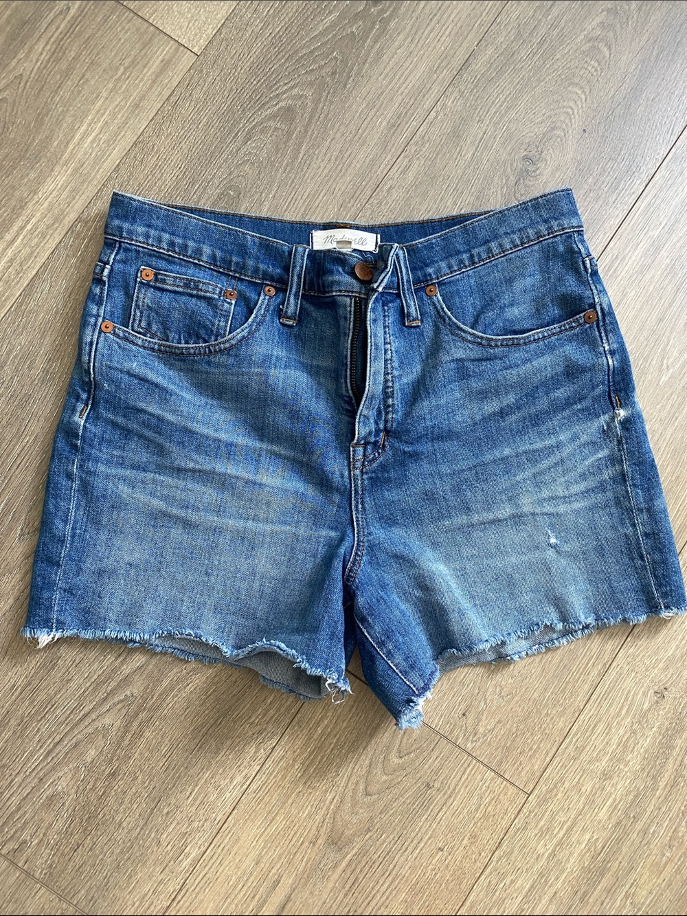 Madewell denim shorts
